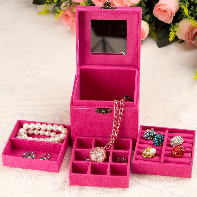 Classic Three-Tier Jewellery Organiser,