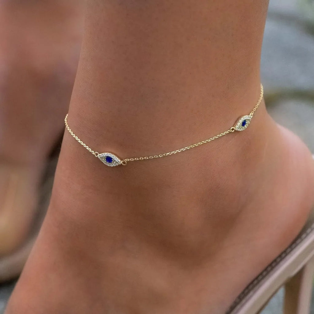 Gold Plated Ankle Bracelets