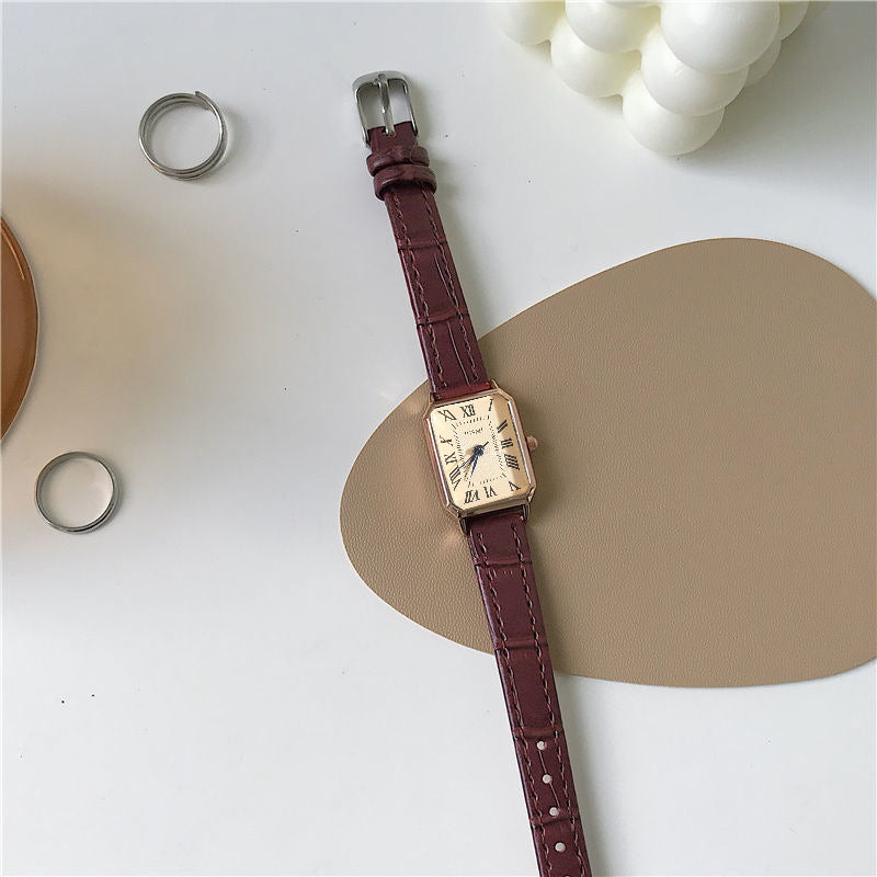 Square Watch Quartz Watch