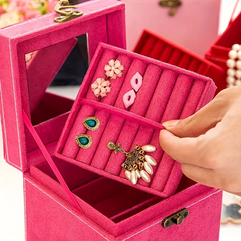Classic Three-Tier Jewellery Organiser,