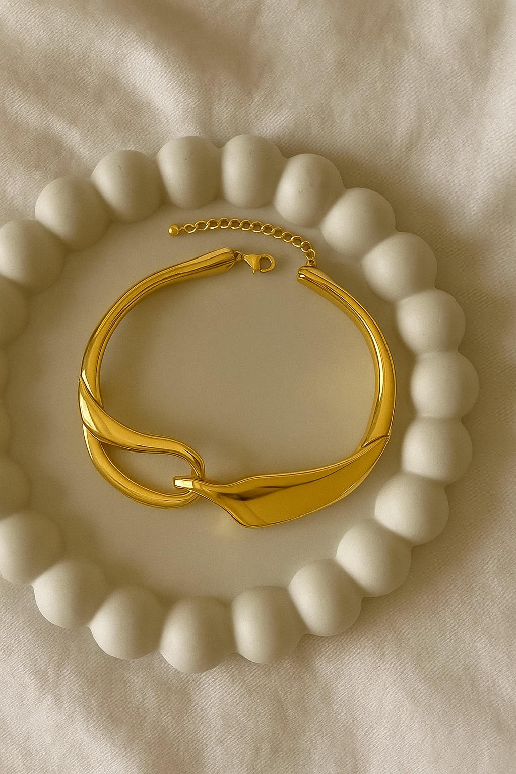 Exaggerated Heavy Metal Thick Chain Choker Necklace